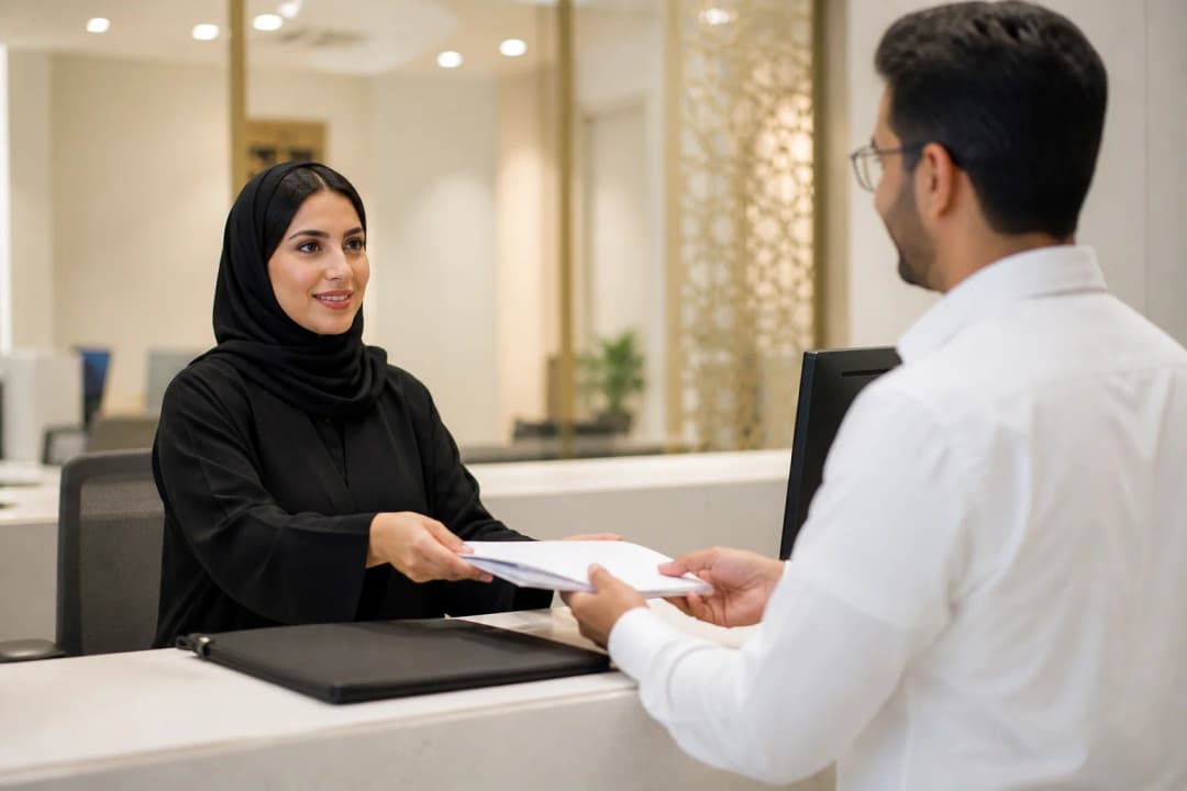 UAE residence visa stamping and Emirates ID process
